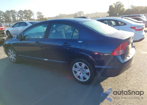 2008 Honda Civic Lx из США, поврежденный, VIN 1HGFA16548L101120